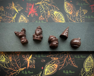 Chocolat de Noël artisanal, Montréal, Chocolatier, chocolat haut de gamme